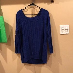 Blue sweater